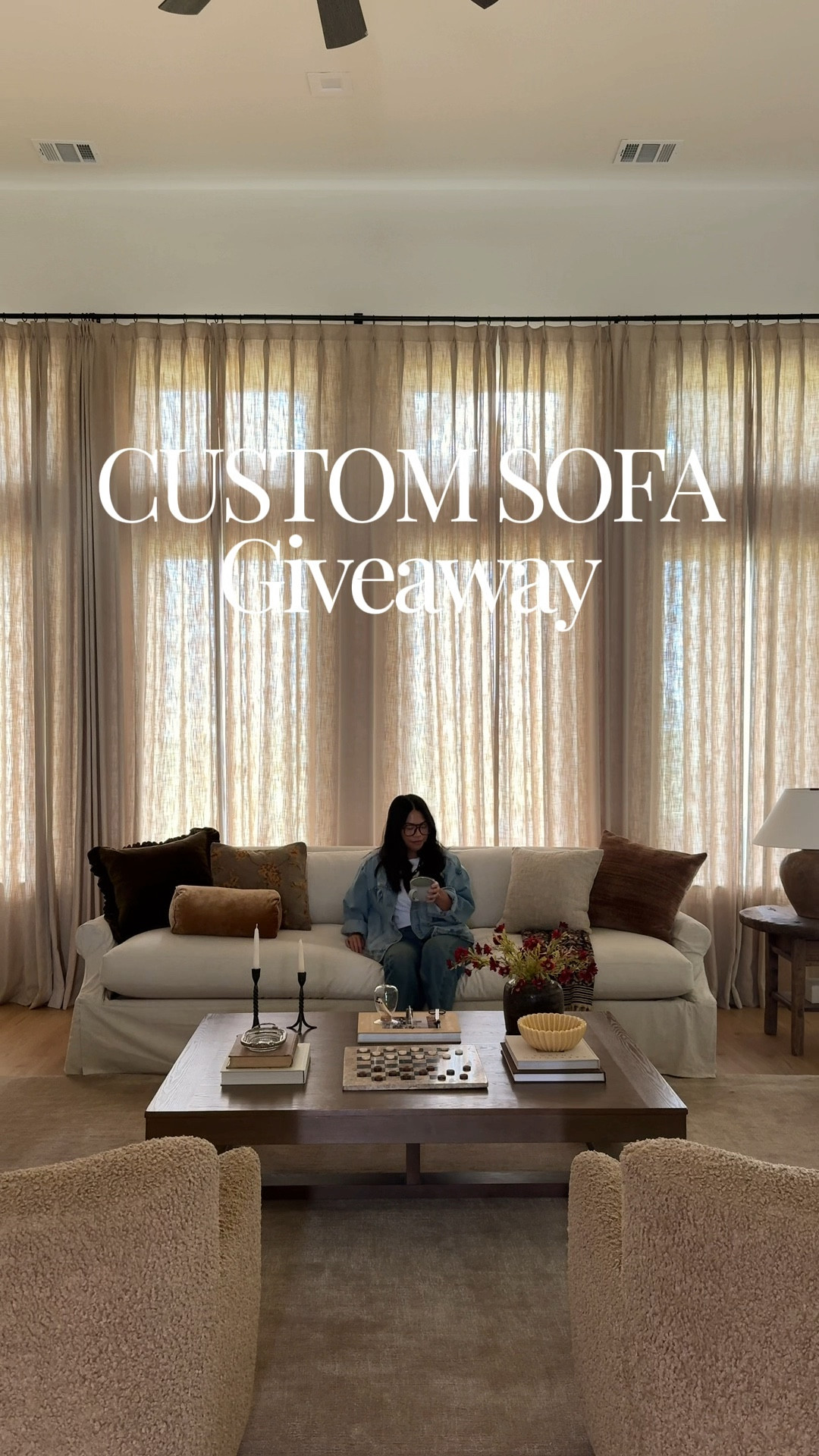 One for me, one for you!! We are giving away a made-to-order sofa of your silhouette and fabric choice!! 

➡️HOW TO ENTER ON INSTAGRAM:
1. Follow @accordingtomandy, @kldheritagehouse, and @kelseyleighdesignco 
2. Like this post
3. Tag a friend in the comments! One comment = one entry! 

BONUS ENTRIES: Share to your stories! 

#giveaway #homeinspo #homedecor 


#LTKSeasonal #LTKHome #LTKFallSale