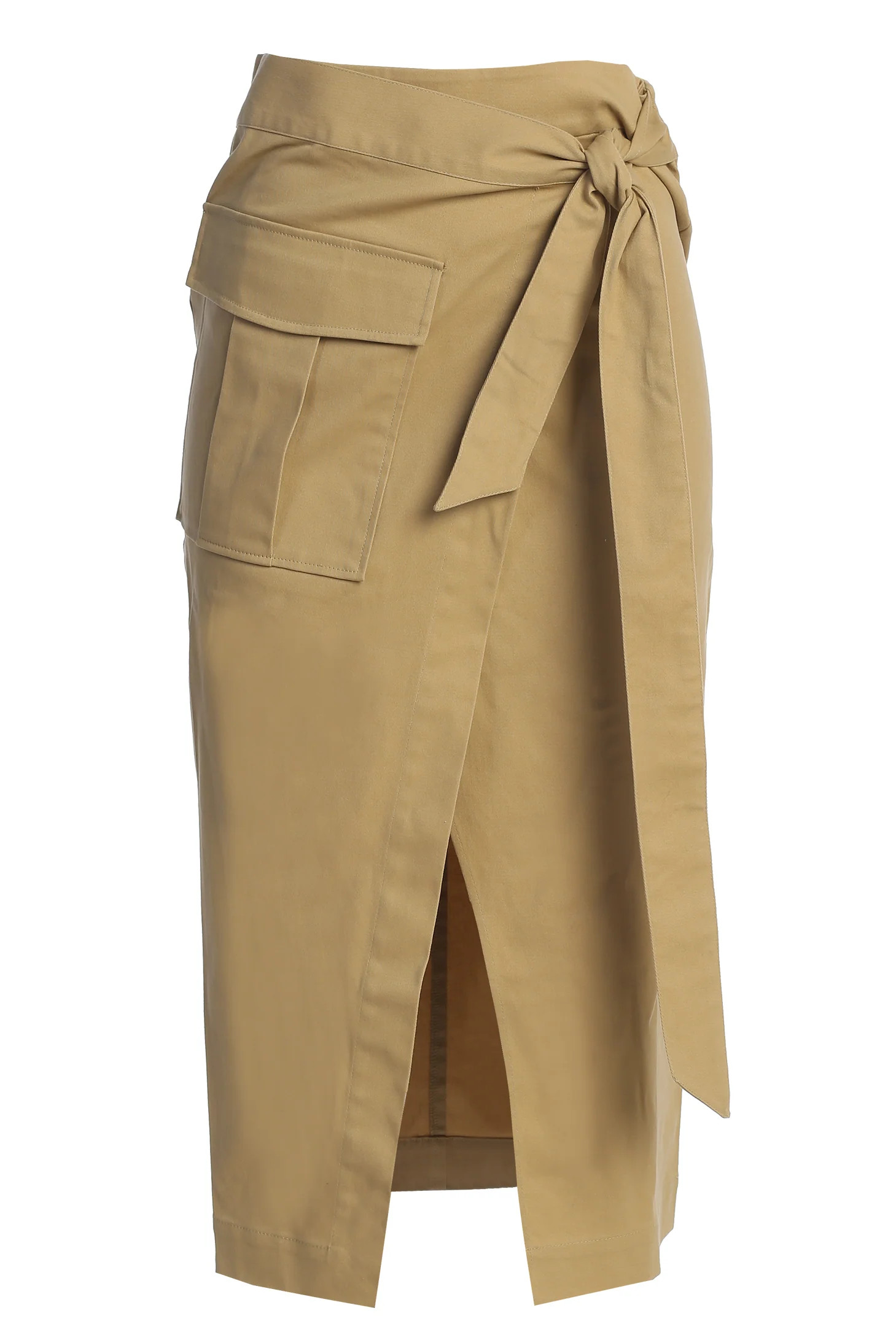 Khaki City Life Cargo Skirt | JLUXLABEL