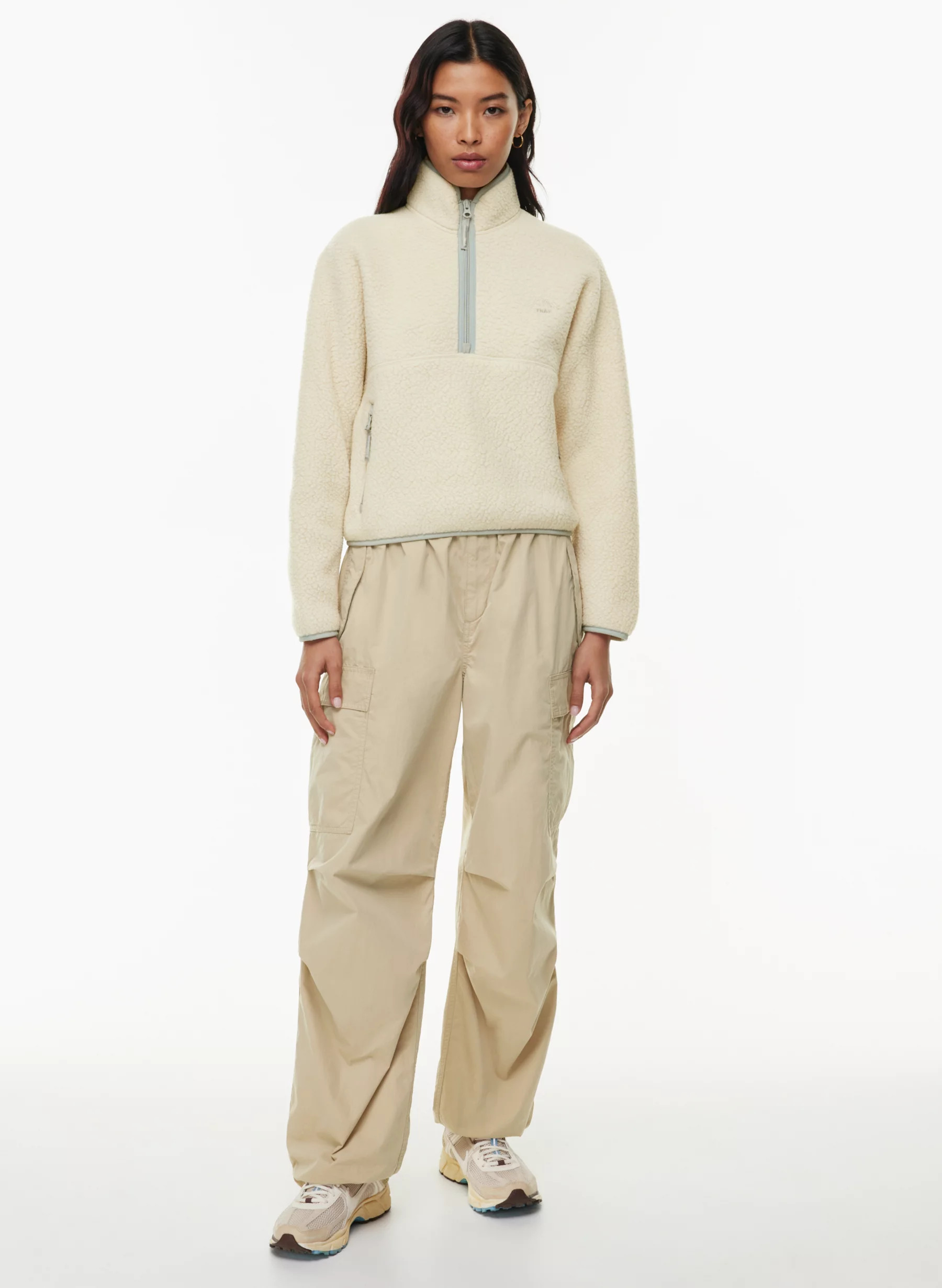 BIGFOOT POLAR ½ ZIP SWEATER | Aritzia