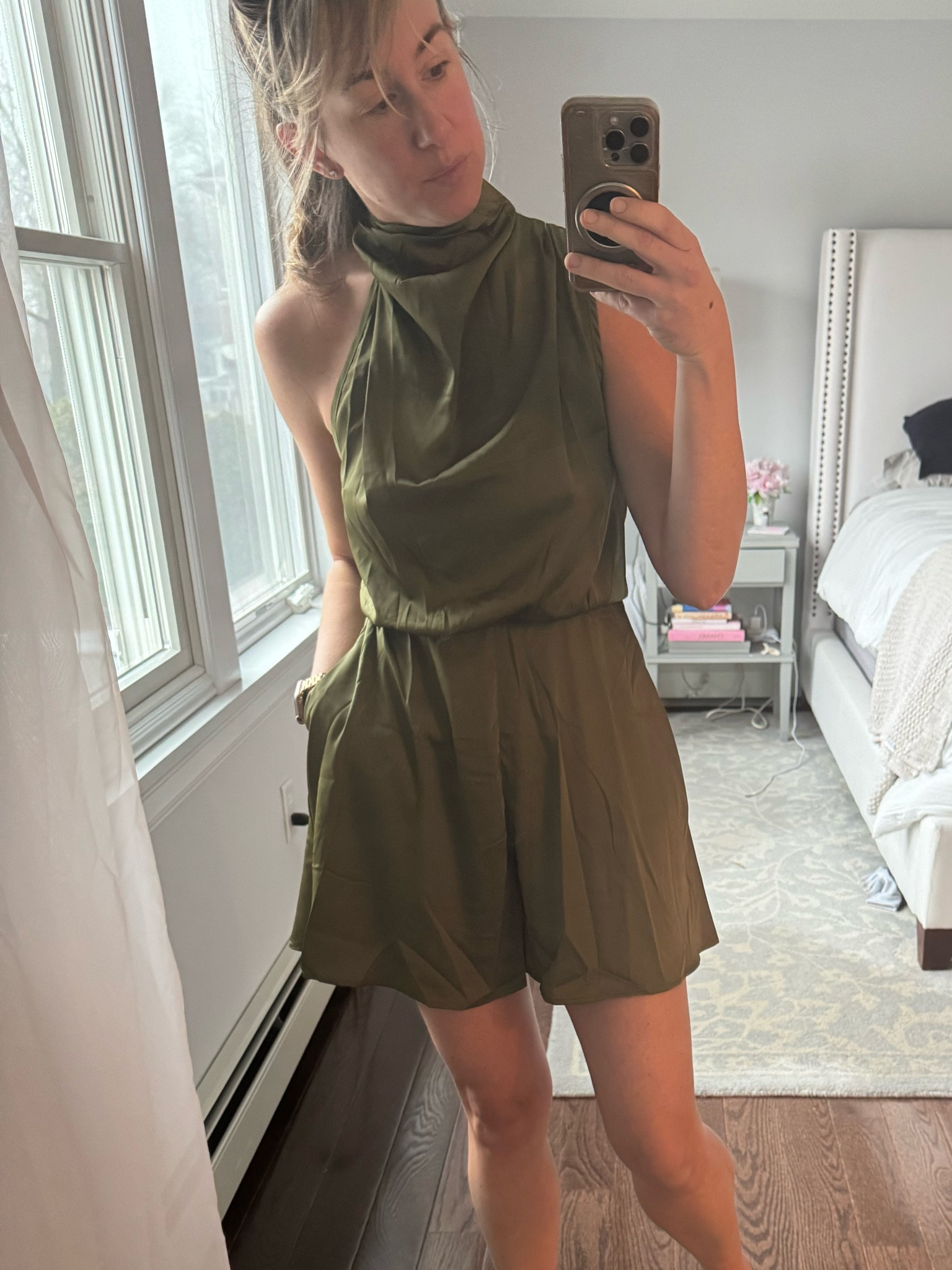Super fun and inexpensive romper for a night out! Comes in a bunch of colors ! Looks better not wrinkled LOL

#LTKFindsUnder50