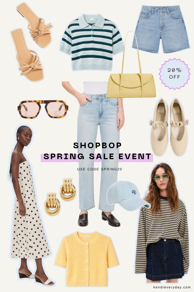 @Shopbop's sale ends tomorrow! 20% off with code SPRING20. I pulled my favorites under $200 including this pair of Levi's Easy Dad jeans + Agolde denim shorts. An always wear for summer! 

 