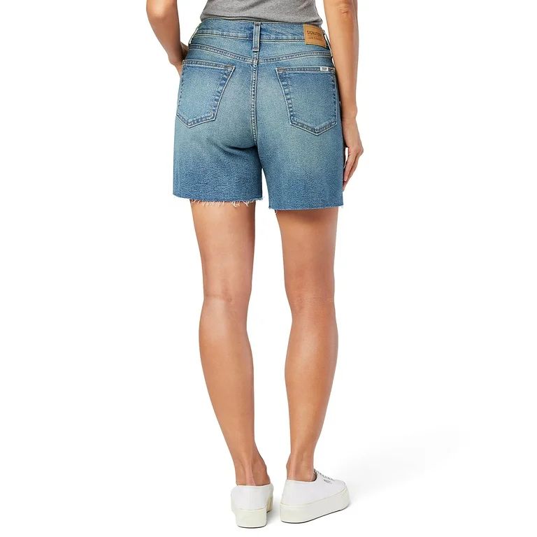 Signature By Levi Strauss & Co Women Heritage High Rise 5" Shorts | Walmart (US)