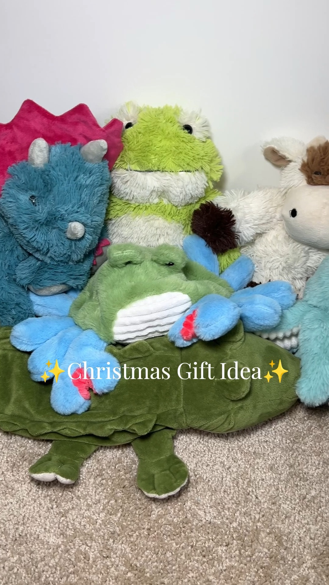 The cutest gift for the stuffed animal lovers, they’re weighted, scented (it’s subtle) and can be warmed in the microwave to be even more soothing. My kids love them! 

#LTKGiftGuide #LTKKids #LTKHoliday