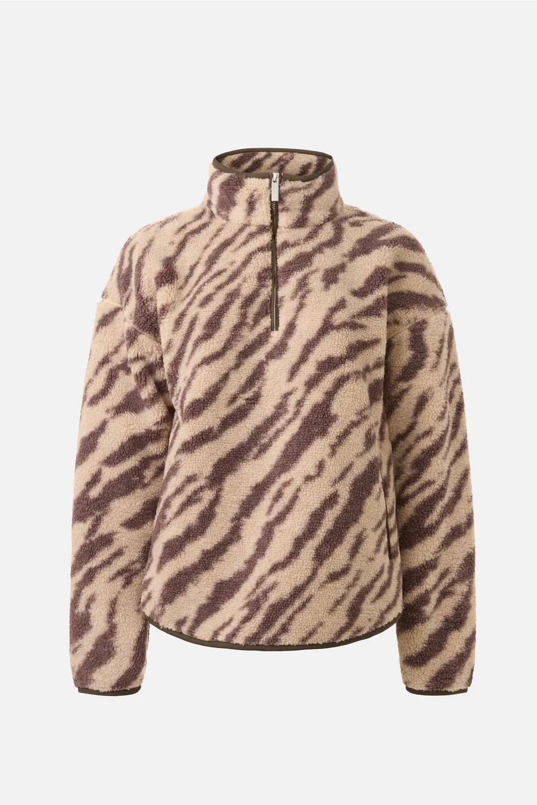 New Plush Half Zip Jacket | Rent the Runway