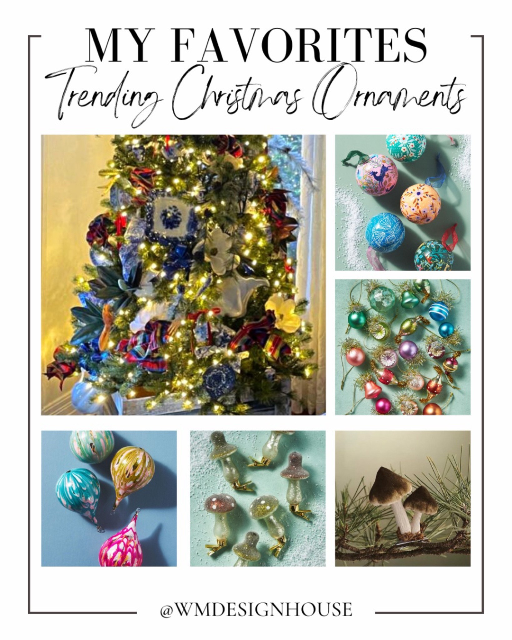 If you're like me, you love to stay on top of the latest trends. And when it comes to Christmas decorations, there's nothing I love more than finding the most popular ornaments and adding them to my collection. ✨

#LTKHoliday #LTKSeasonal #LTKhome