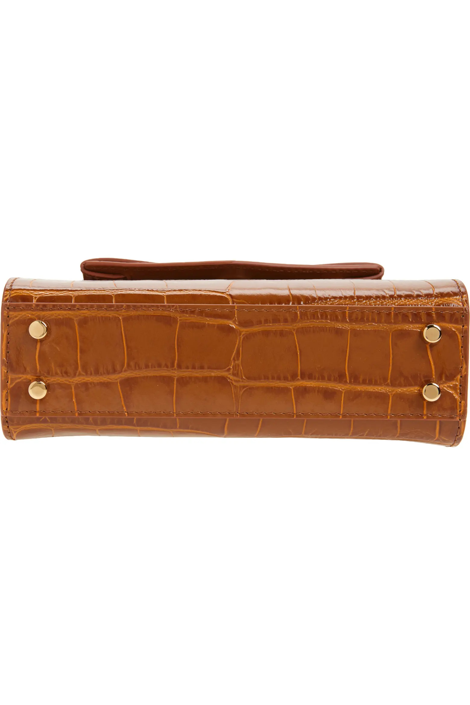 Small Medusa '95 Croc Embossed Leather Top Handle Bag (Women) | Nordstrom | Nordstrom