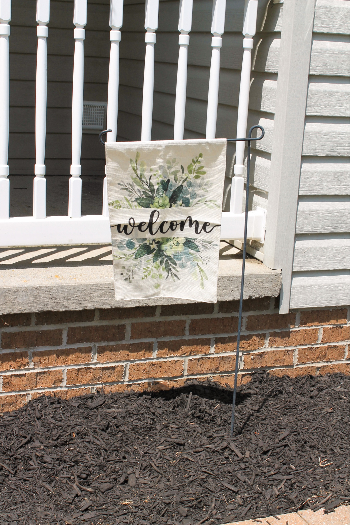 Outdoor welcome flag! Amazon home. Summer style. Outdoor. Garden flag. Welcome garden flag. Amazon finds. 

#LTKSeasonal #LTKfindsunder50 #LTKhome