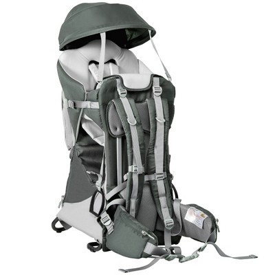 Qaba Foldable Baby Backpack Carrier for Hiking, Day Trips, Toddler Carrier Accessory Holder, Baby Shoulder Carrier, 6-36 Months | Target