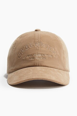 Corduroy cap | H&M (UK, MY, IN, SG, PH, TW, HK)