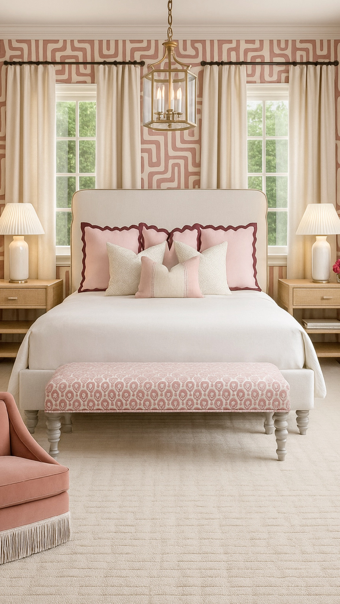 Pink & girly bedroom design! 

#LTKStyleTip #LTKSaleAlert #LTKHome