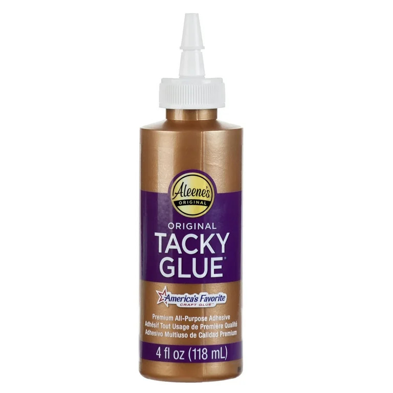 Aleene's Original Tacky Glue 4 fl oz, Premium All-Purpose Adhesive | Walmart (US)