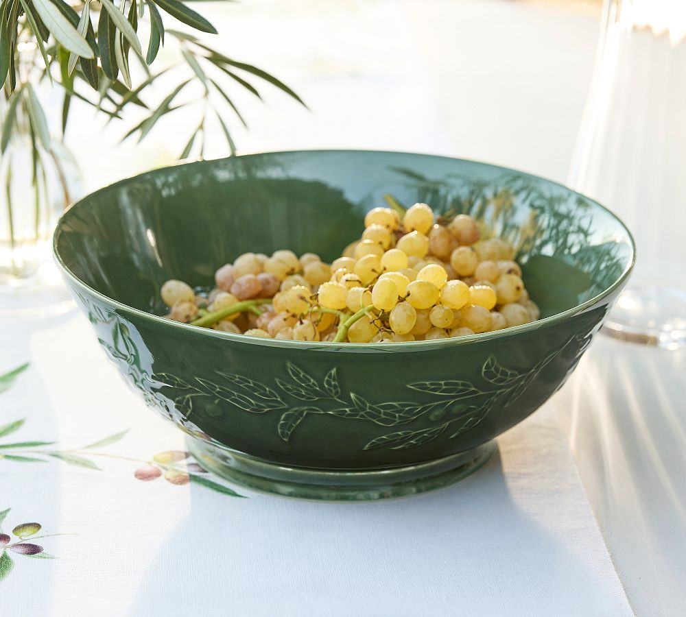 Monique Lhuillier Mirabella Footed Bowl | Pottery Barn (US)