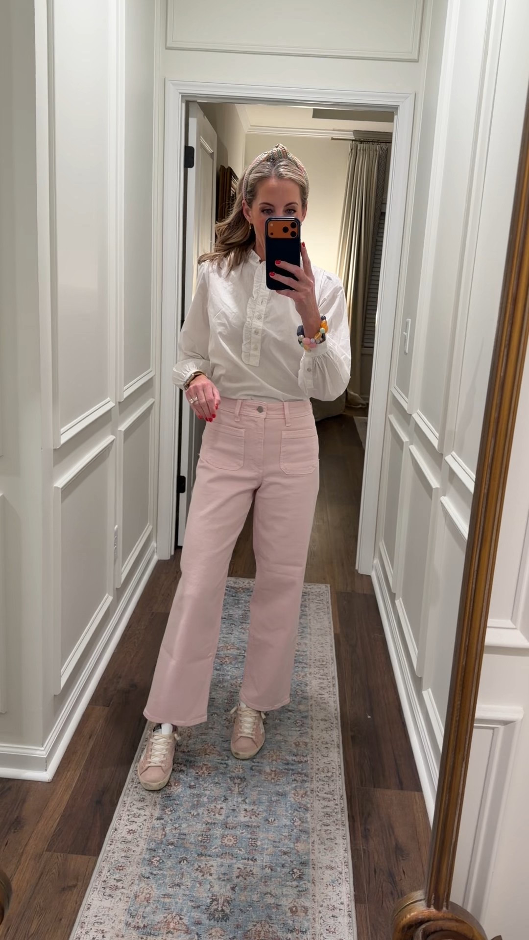 $20 top and target jeans saved me today!! I had to abort the mission of what I was going to wear was thankful that I could whip this together. Added a denim jacket since the weather decided it was going to be below 30.

#LTKgrwm #LTKootd #LTKmomlife