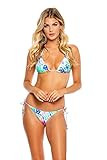 Luli Fama womens Luli Fama Celestial Dreams - Triangle Bikini Top, Multicolor, X-Small US | Amazon (US)