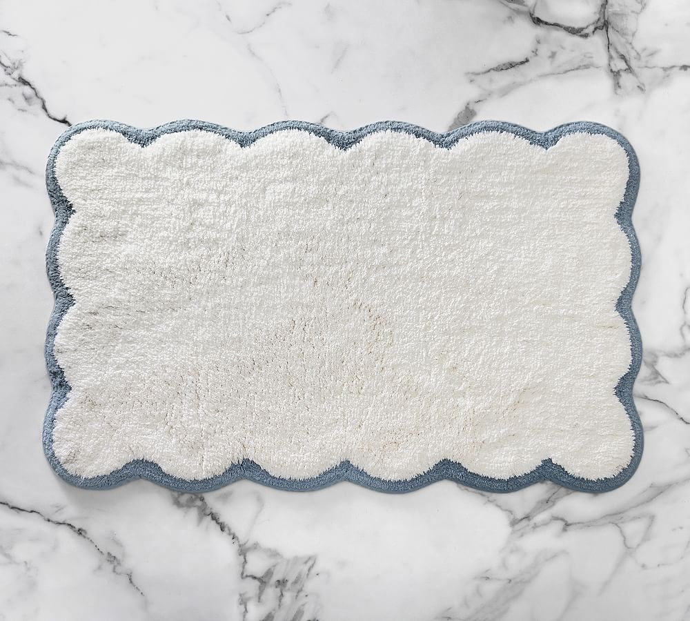 Julia Berolzheimer Tufted Organic Bath Mat | Pottery Barn (US)
