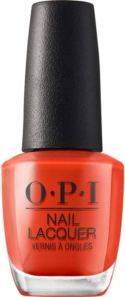 OPI Nail Lacquer, A Red-vival City, Red Nail Polish, Lisbon Collection, 0.5 fl oz | Amazon (US)