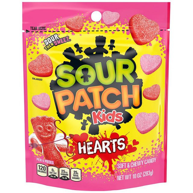 Sour Patch Valentine's Hearts Bag 10.0 oz | Walmart (US)