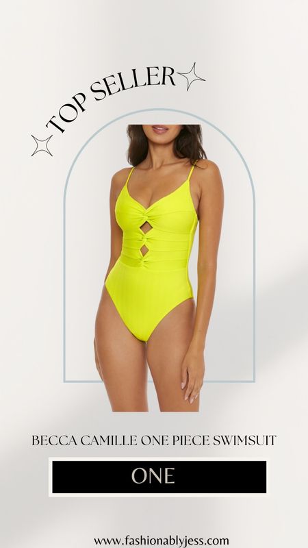 One of my favorite one piece bathing suits! Love the color, flatters my skin tone so well! Shop now for the spring and summer season! 

#LTKFind #LTKswim #LTKstyletip
