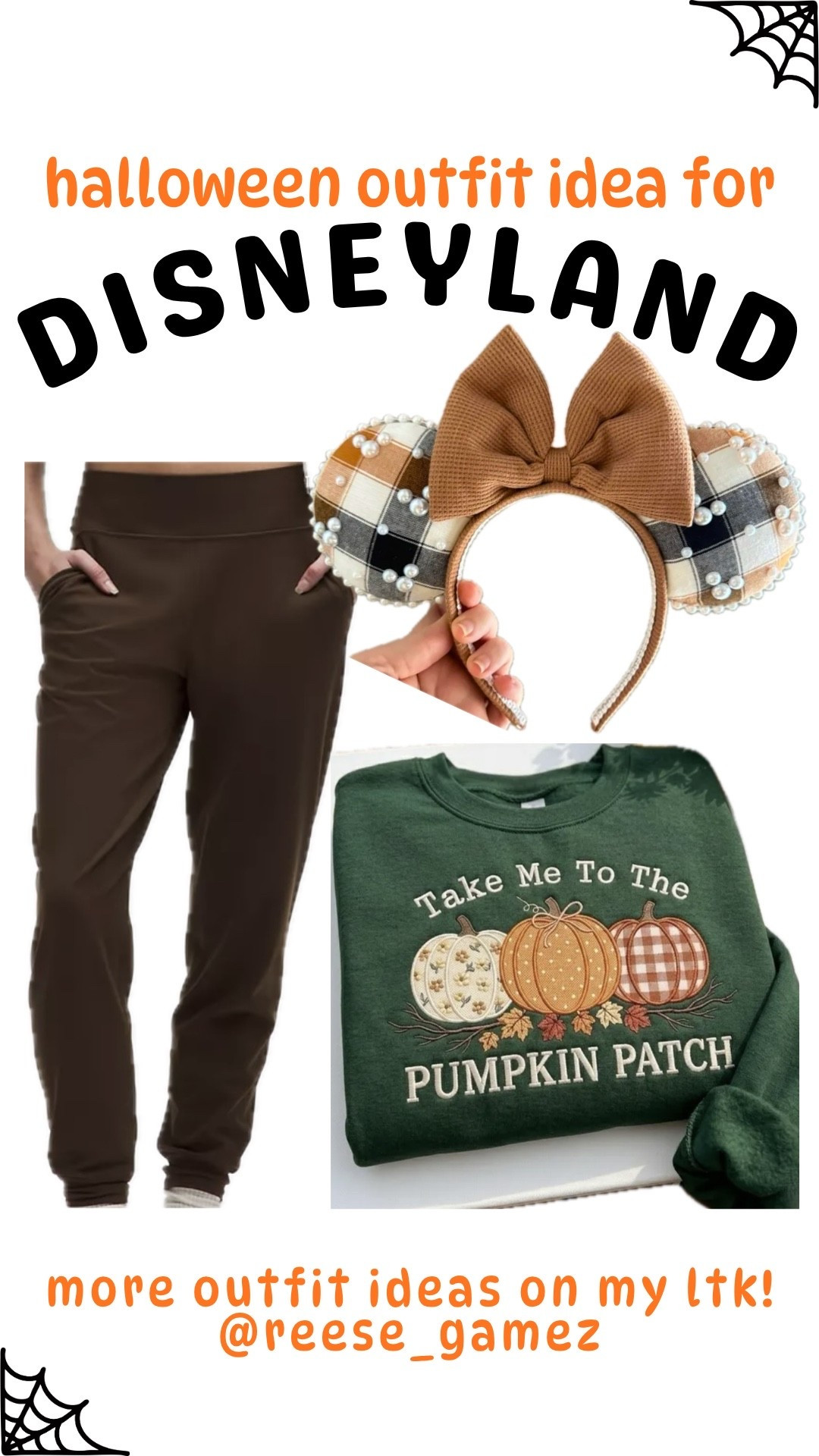 disney halloween outfit 🧡 halloween mickey ears, fall mickey ears, plaid mickey ears, pumpkin crewneck, fall crewneck

#LTKootd #LTKSeasonal #LTKTravel