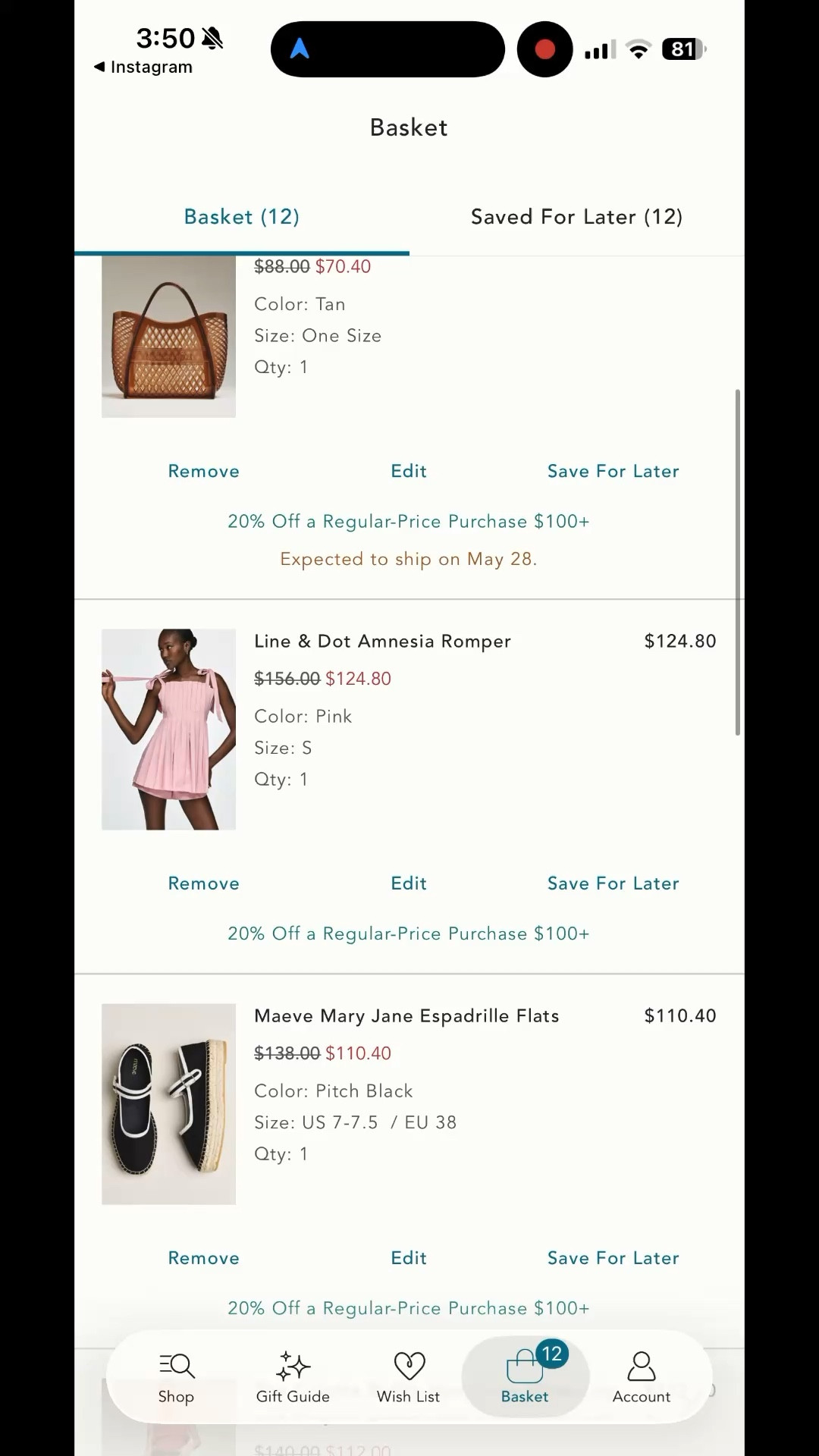 What’s in my car for the @Anthropologie sale 

#LTKootd #LTKSpringSale #LTKHome