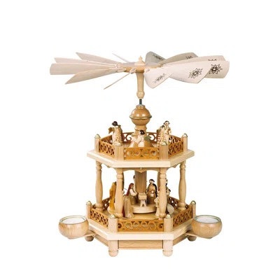 2 Tiers Nativity Scene and Angel Musicians Pyramid | Wayfair North America