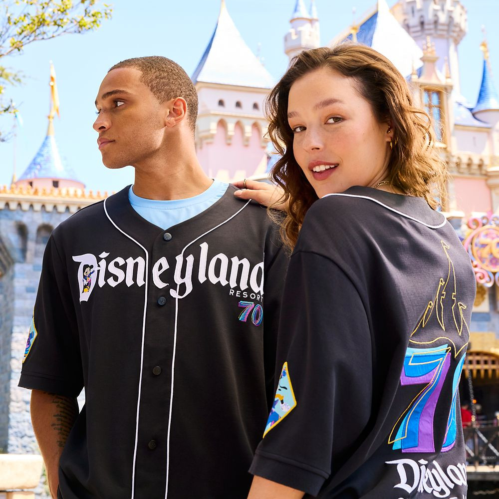 Disneyland 70th Anniversary Baseball Shirt for Adults | Disney Store