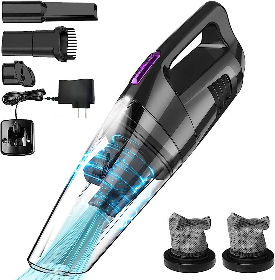 whall Handheld Vacuum Cordless, 8500PA Strong Suction Hand Held Vacuum Cleaner with LED Light, Li... | Amazon (US)