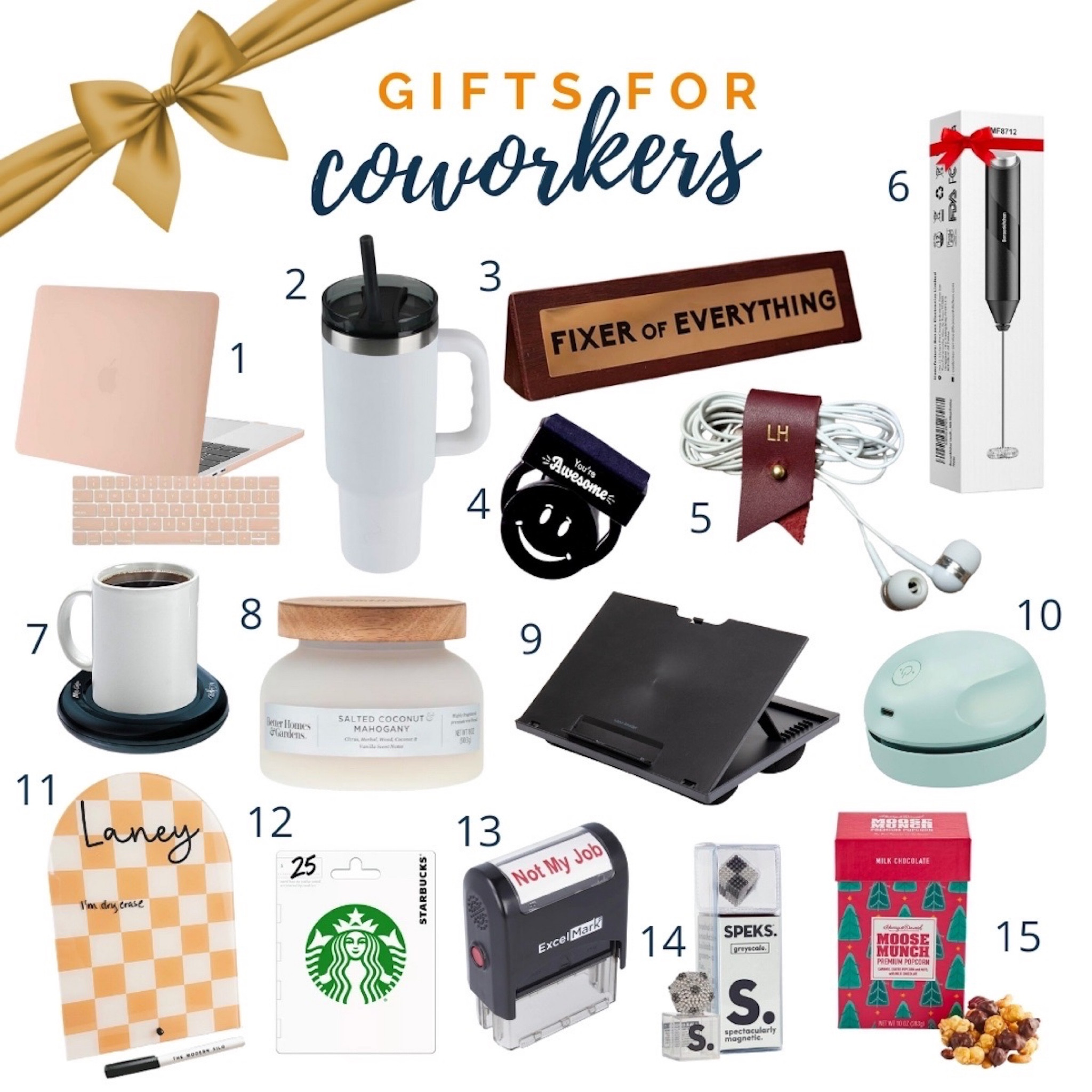 Shop the top gifts for coworkers! Our picks are all under $30 and perfect for your Secret Holiday Gift Exchange! 

#LTKSeasonal #LTKGiftGuide #LTKHoliday