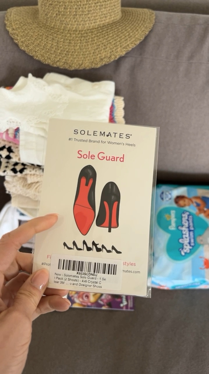 Keep the red bottom red 👏🏼 

christian louboutin
Red bottoms
Shoe protector 
Amazon find 

#LTKshoecrush