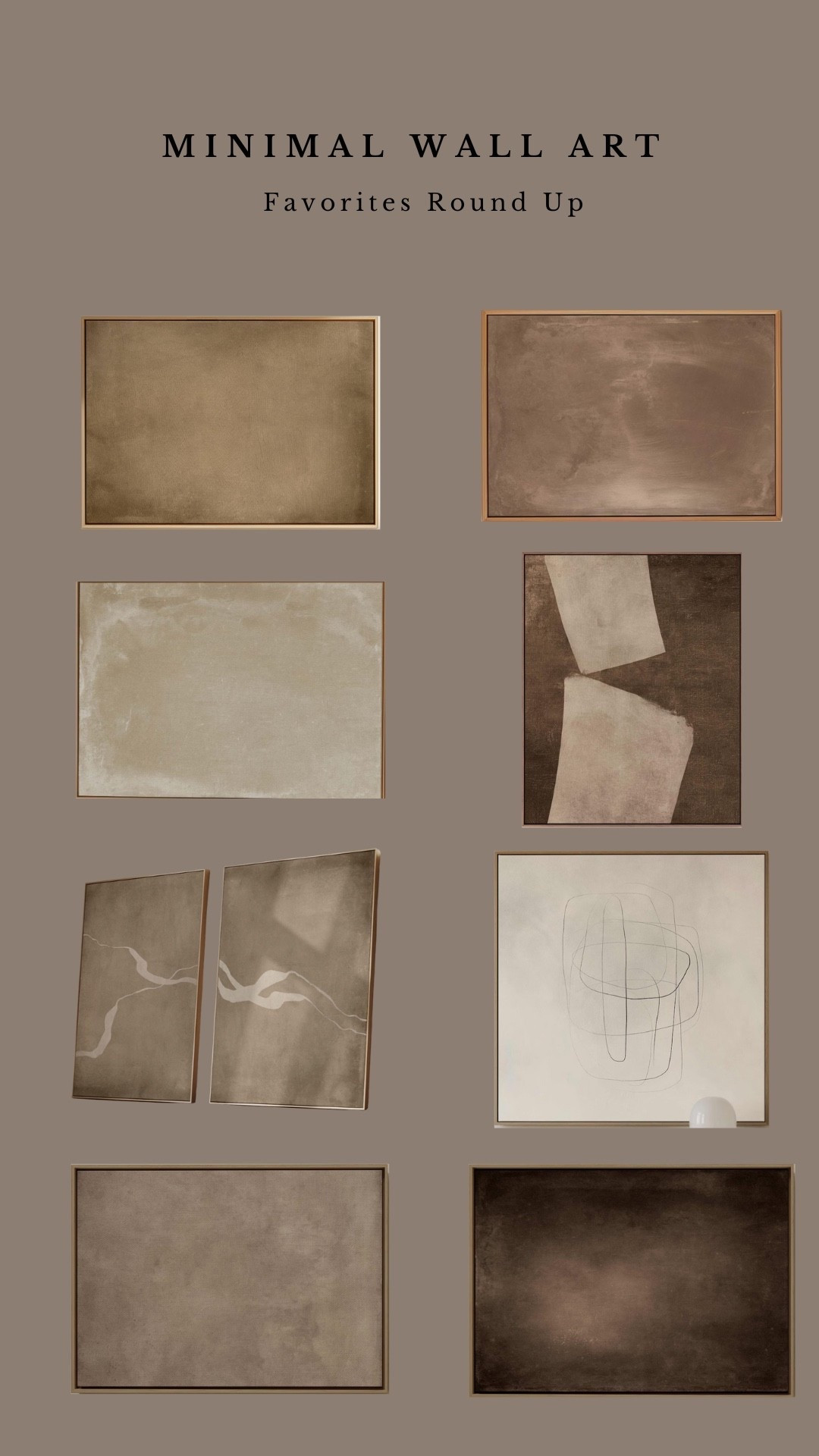 Minimal Earthy Wall Art

#LTKHome