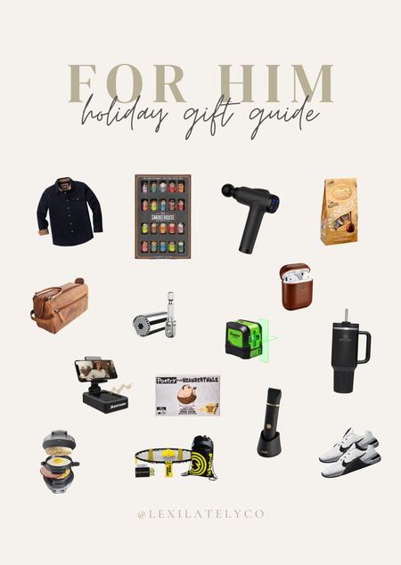 Gift Guide: For Him

#giftguide #giftguideforhim #gifts #giftideas #christmas #christmasshopping #holidays #holidayshopping #ltkstyle

#LTKGiftGuide #LTKmens #LTKHoliday