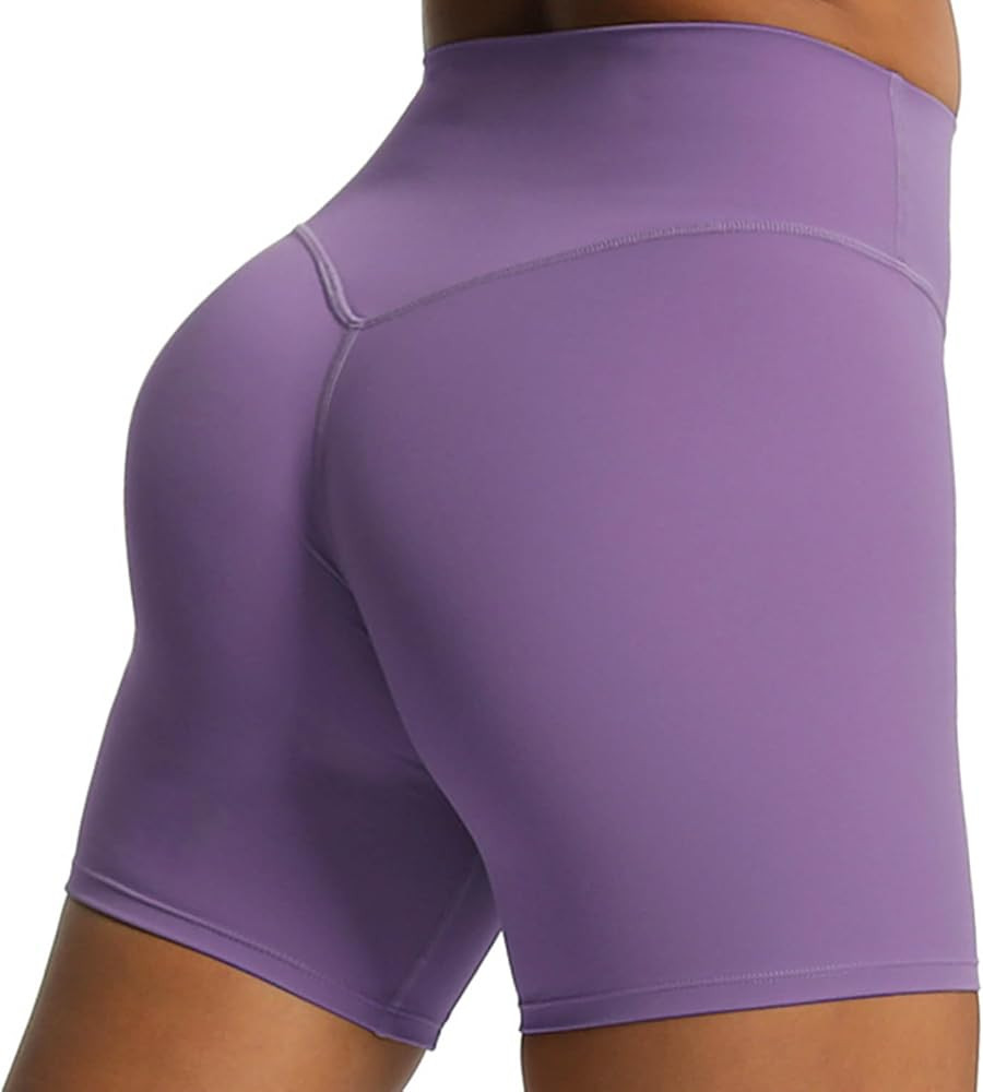 Aoxjox Metamorph Workout Biker Shorts for Women Tummy Control High Waisted Athletic Gym Running D... | Amazon (US)