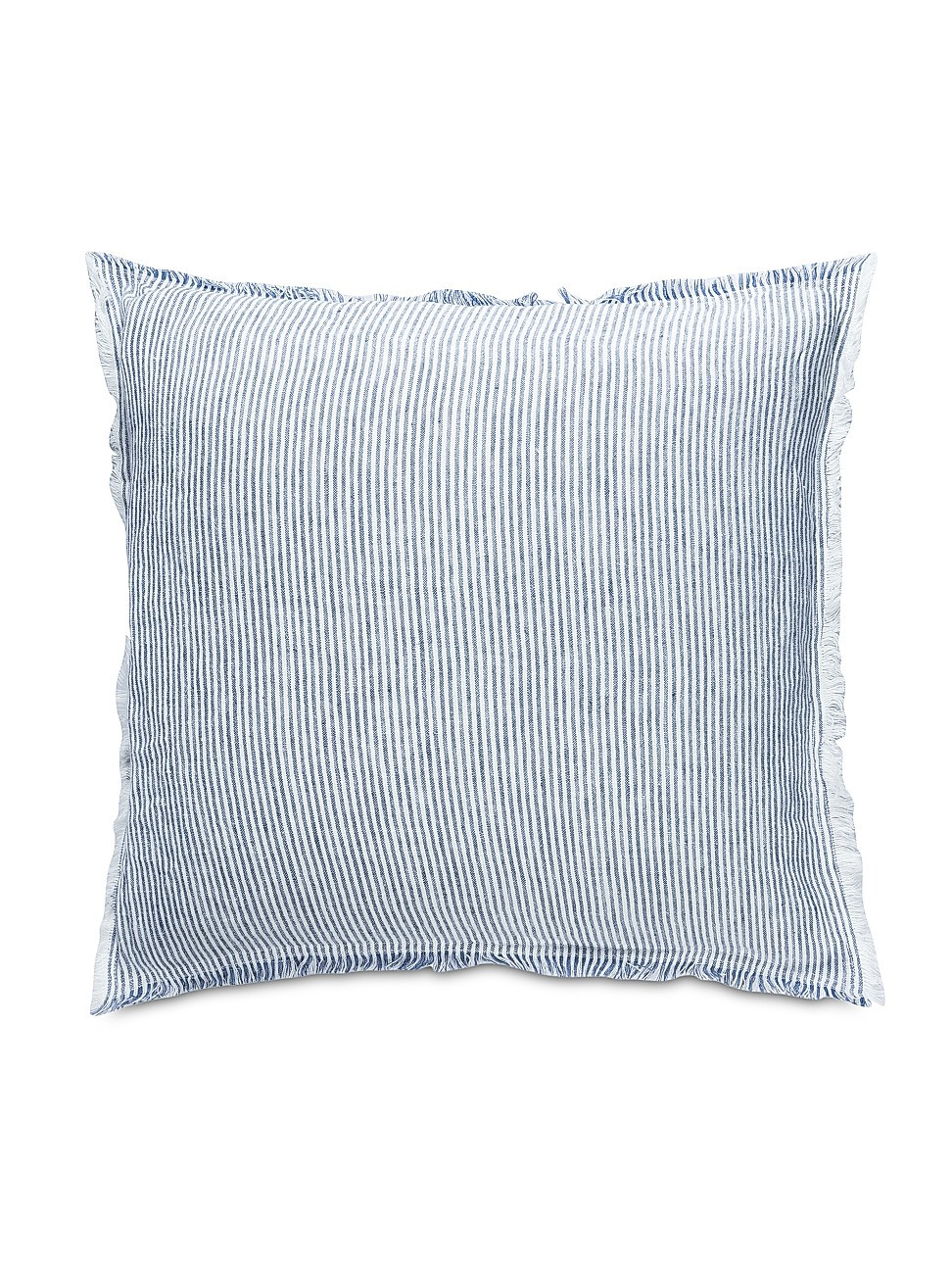 So Soft Linen Striped Pillow - Blue And White - Blue And White | Saks Fifth Avenue