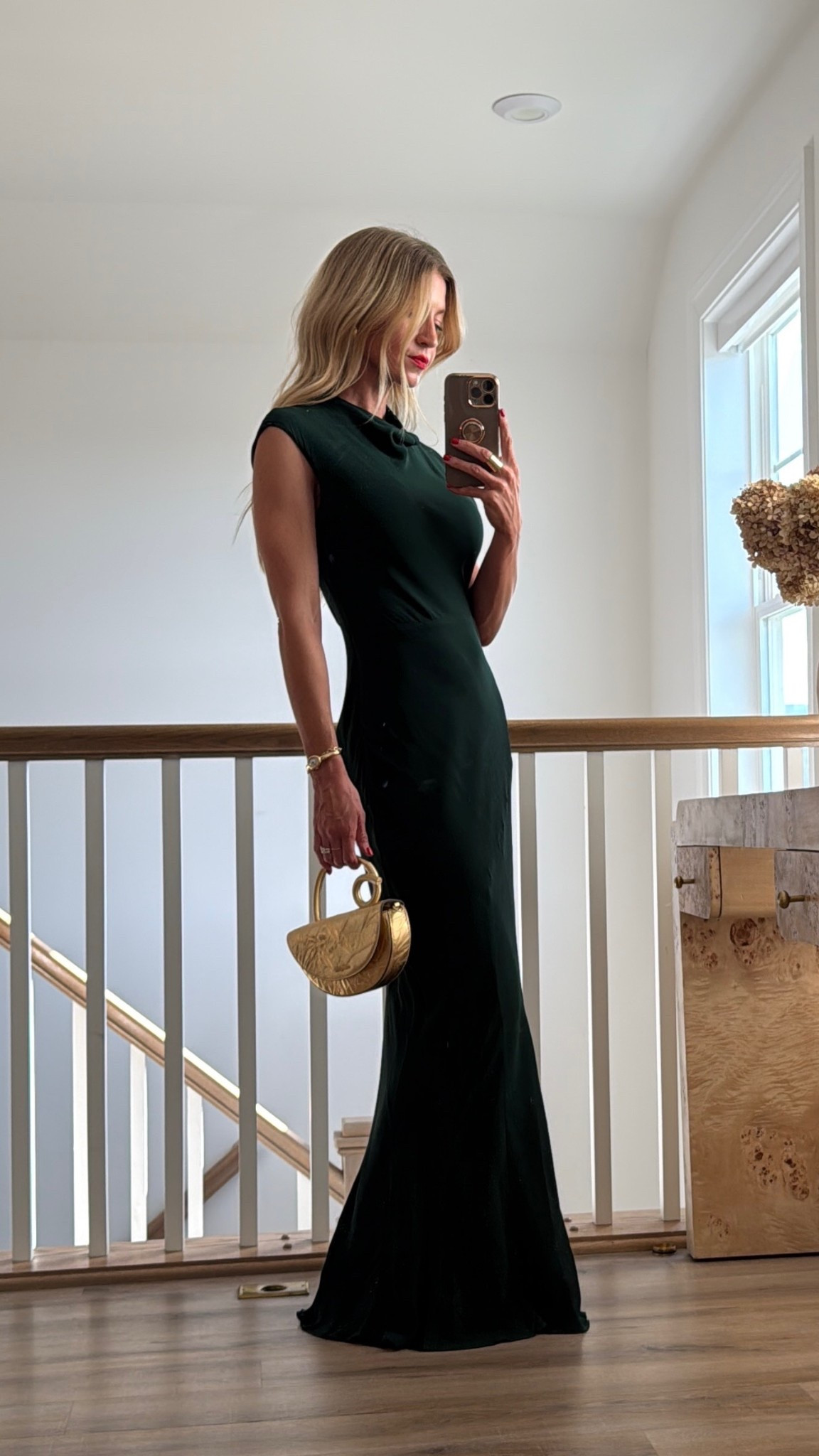 Beautiful green holiday dress! 
Runs TTSS

#LTKHoliday #LTKootd