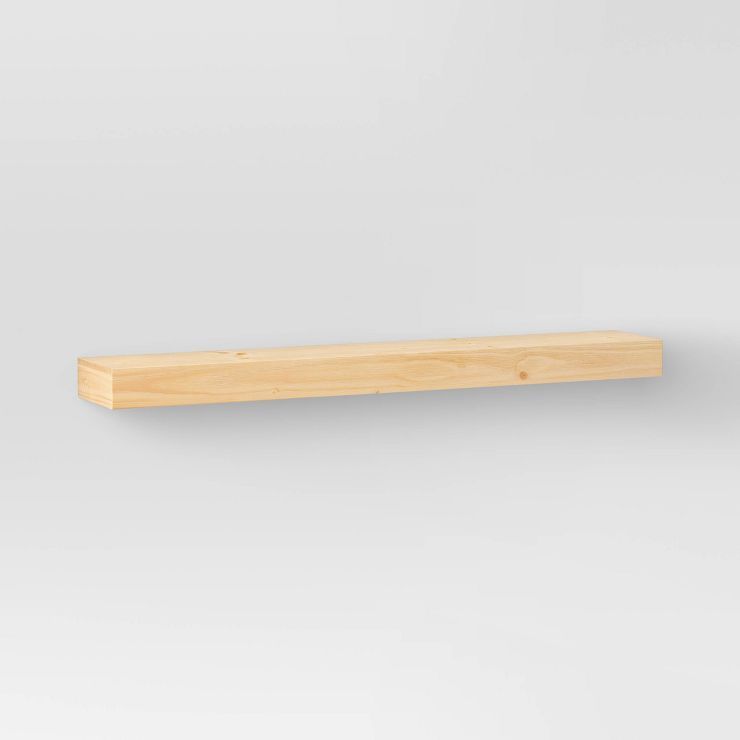 36" Floating Wood Shelf - Threshold™ | Target