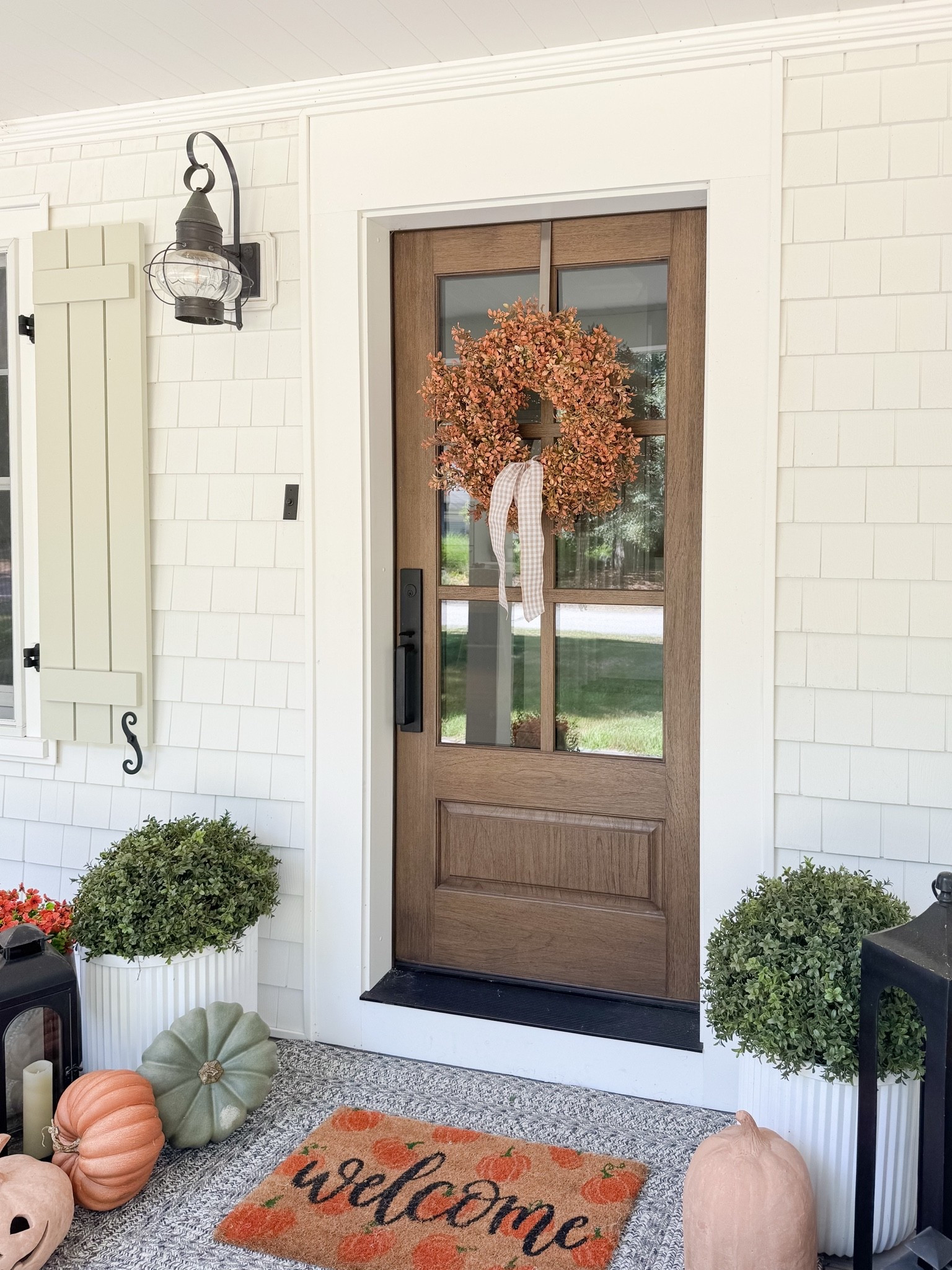 Fall Front Porch

Home  home decor  home favorites  spring front porch  spring home decor  seasonal decor  wreath  planters  area rug  coastal home

#LTKHome #LTKSeasonal