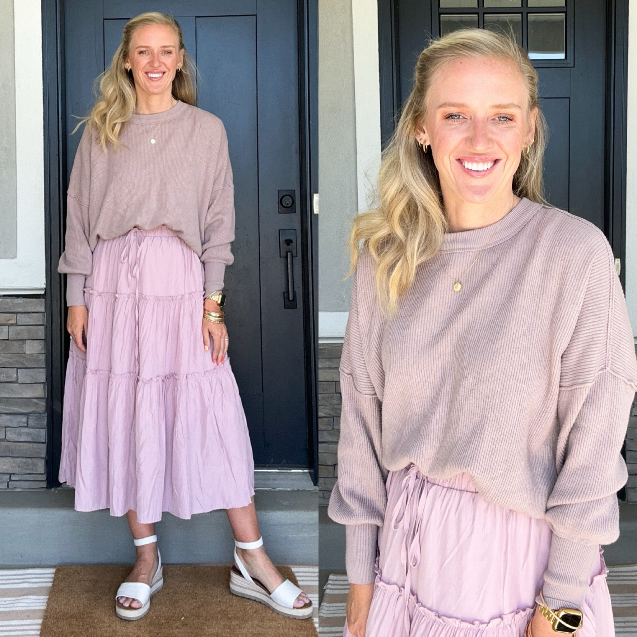 Spring maxi skirt and sweater. Size medium in each 

#LTKFindsUnder50 #LTKStyleTip #LTKSaleAlert