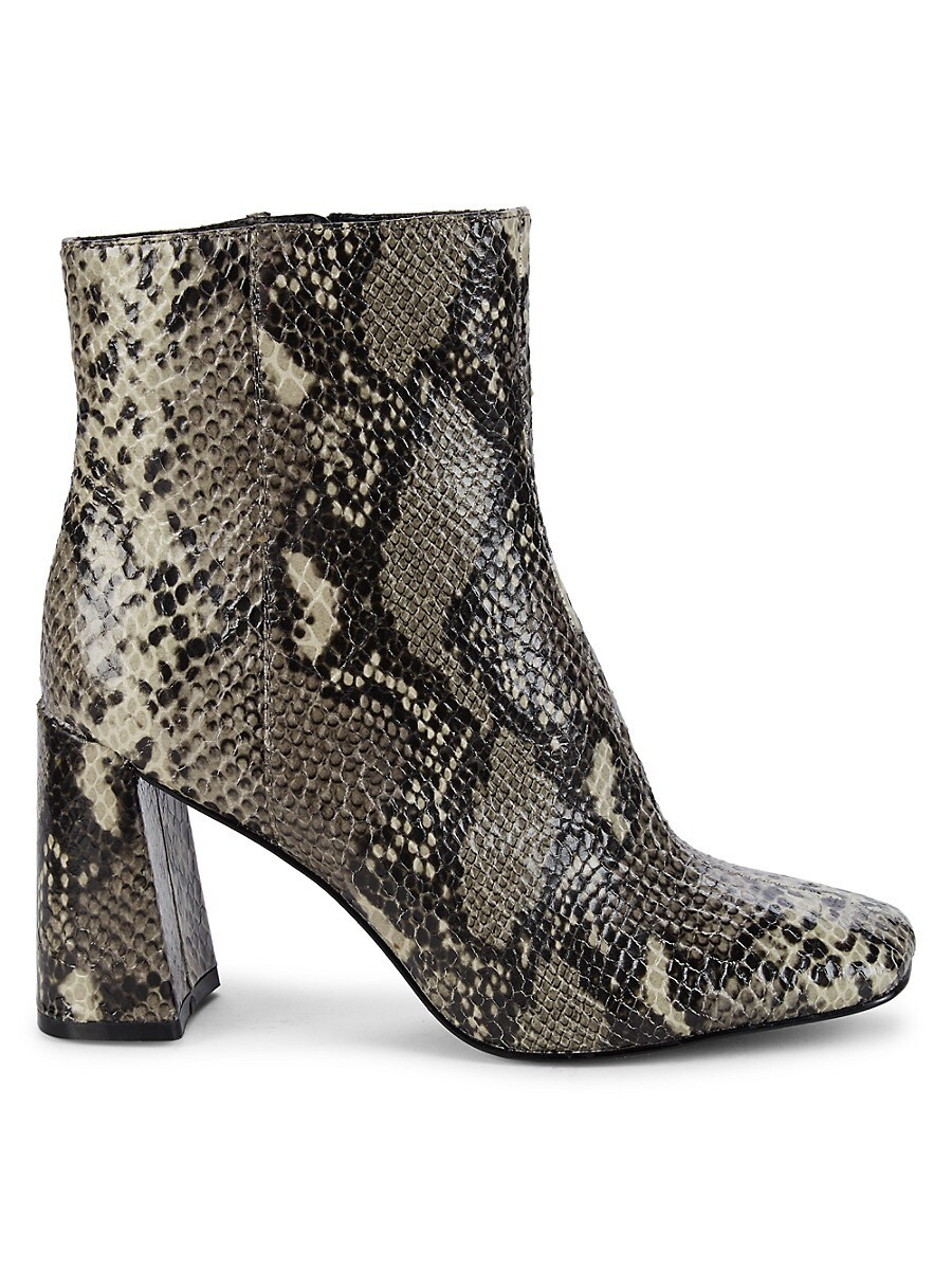 Charles by Charles David Women's Teigan Snakeskin-Print Booties - Black Snake Print - Size 5 | Saks Fifth Avenue OFF 5TH