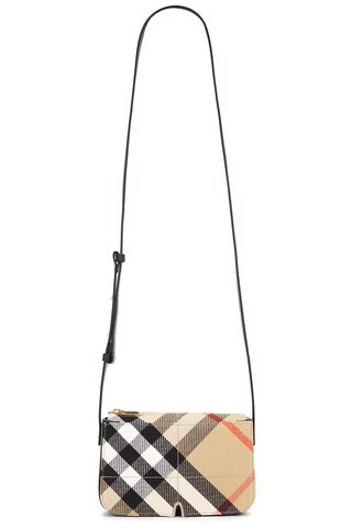 Burberry Small Snip Crossbody Bag in Tan | FWRD 