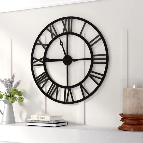 Oversized Besaw 33.75" Wall Clock | Wayfair Professional