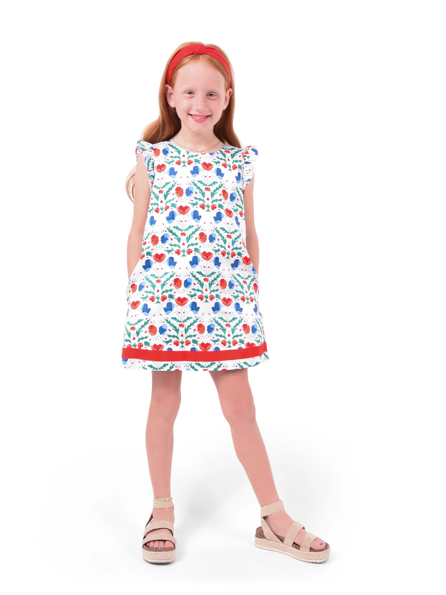 Girl's Lil Dress - Poppy Party | Emily McCarthy