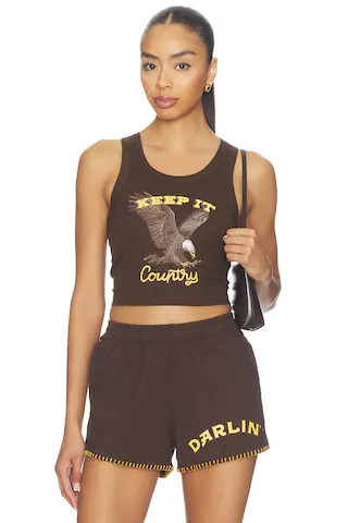 Keep It Country Crop Tank
                    
                    Darlin | Revolve Clothing (Global)