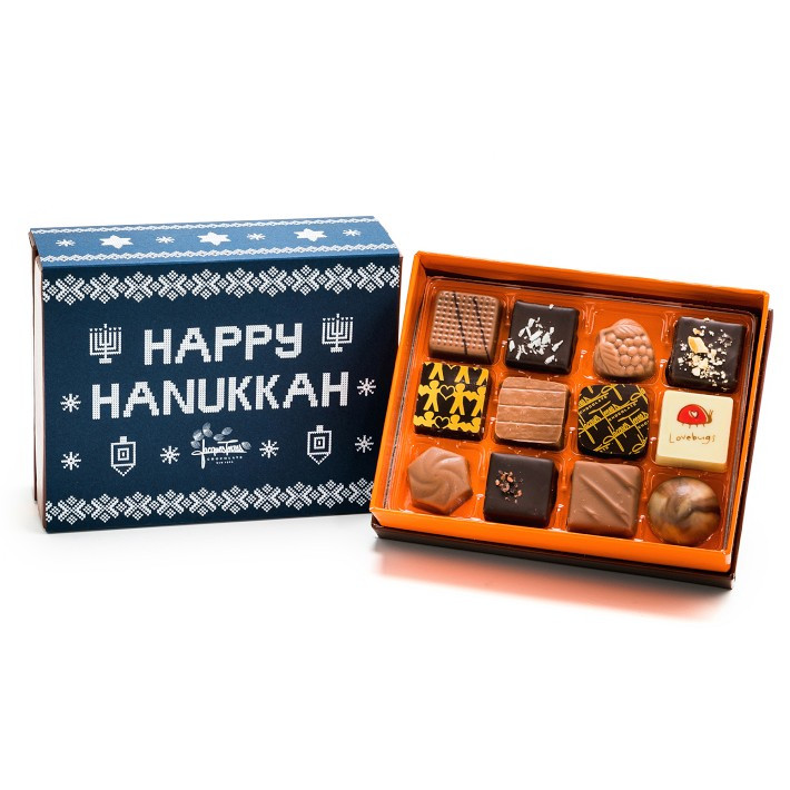 Jacques Torres Happy Hanukkah Kosher Bonbons | Williams-Sonoma
