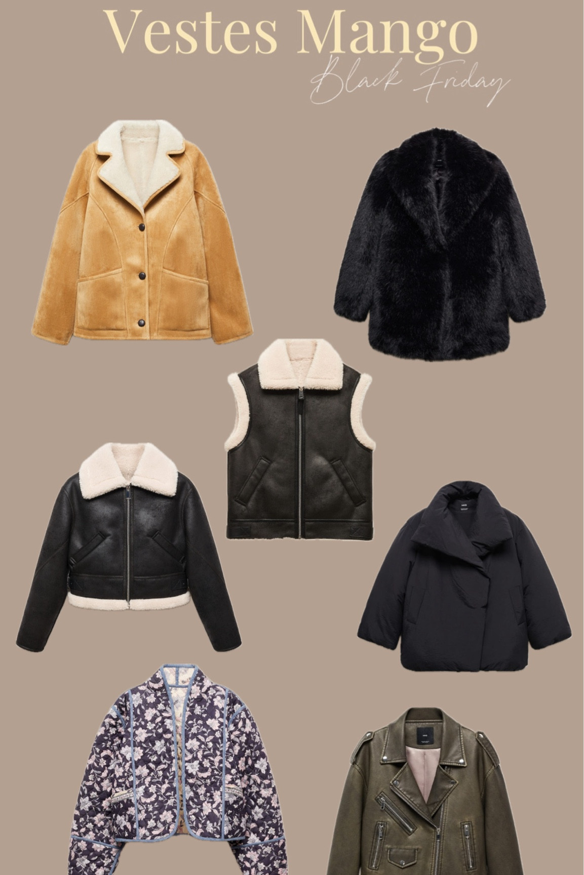 Les plus belles promos Black Friday sur les vestes Mango 🖤  coup de cœur pour la veste matelassée ! 

#LTKsalealert #LTKCyberSaleFR