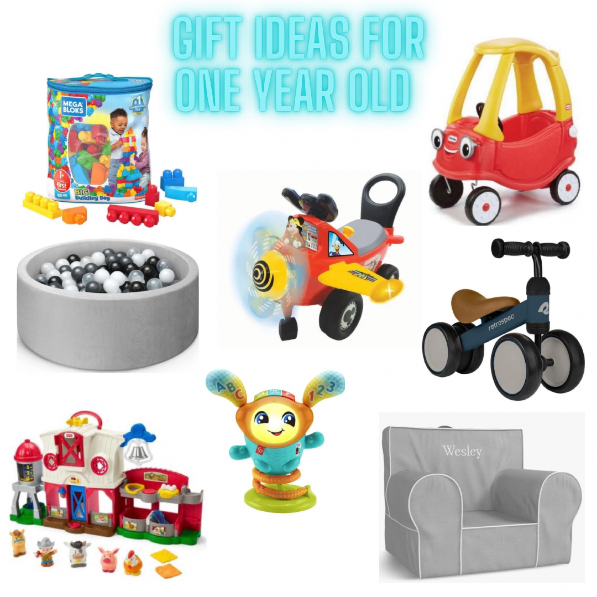 #gifts #firstchristmas #christmas #birthday #firstbirthday #baby #toddler #babytoys #toddlertoys #target #amazon #potterybarn #walmart #blocks #cozycoupe #ballpit #retrospec #babybike #mickeymouse #fisherprice #babygift #toddlergift #cyber #cyberdeals #sale #blackfriday #cybermonday #amazonsale #toys

Baby/toddler first Christmas gift ideas!

#LTKkids #LTKHoliday #LTKGiftGuide