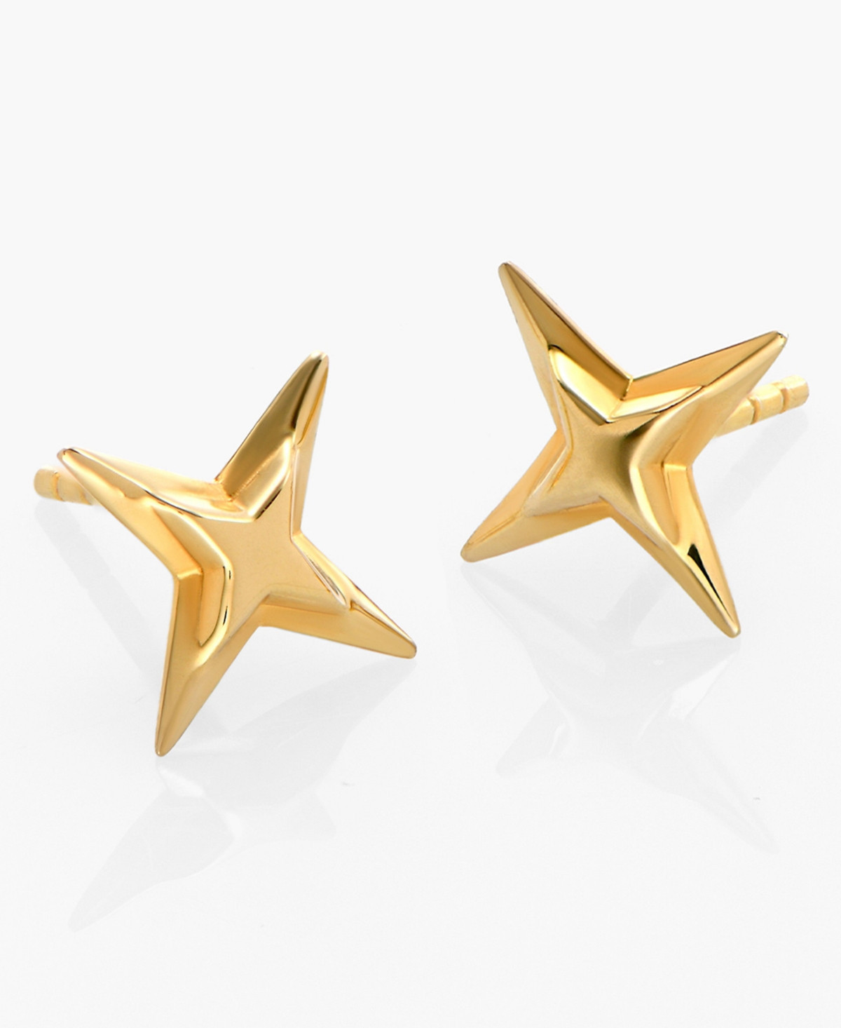 Oak & Luna Northern Star Stud Earrings - Gold vermiel | Macy's