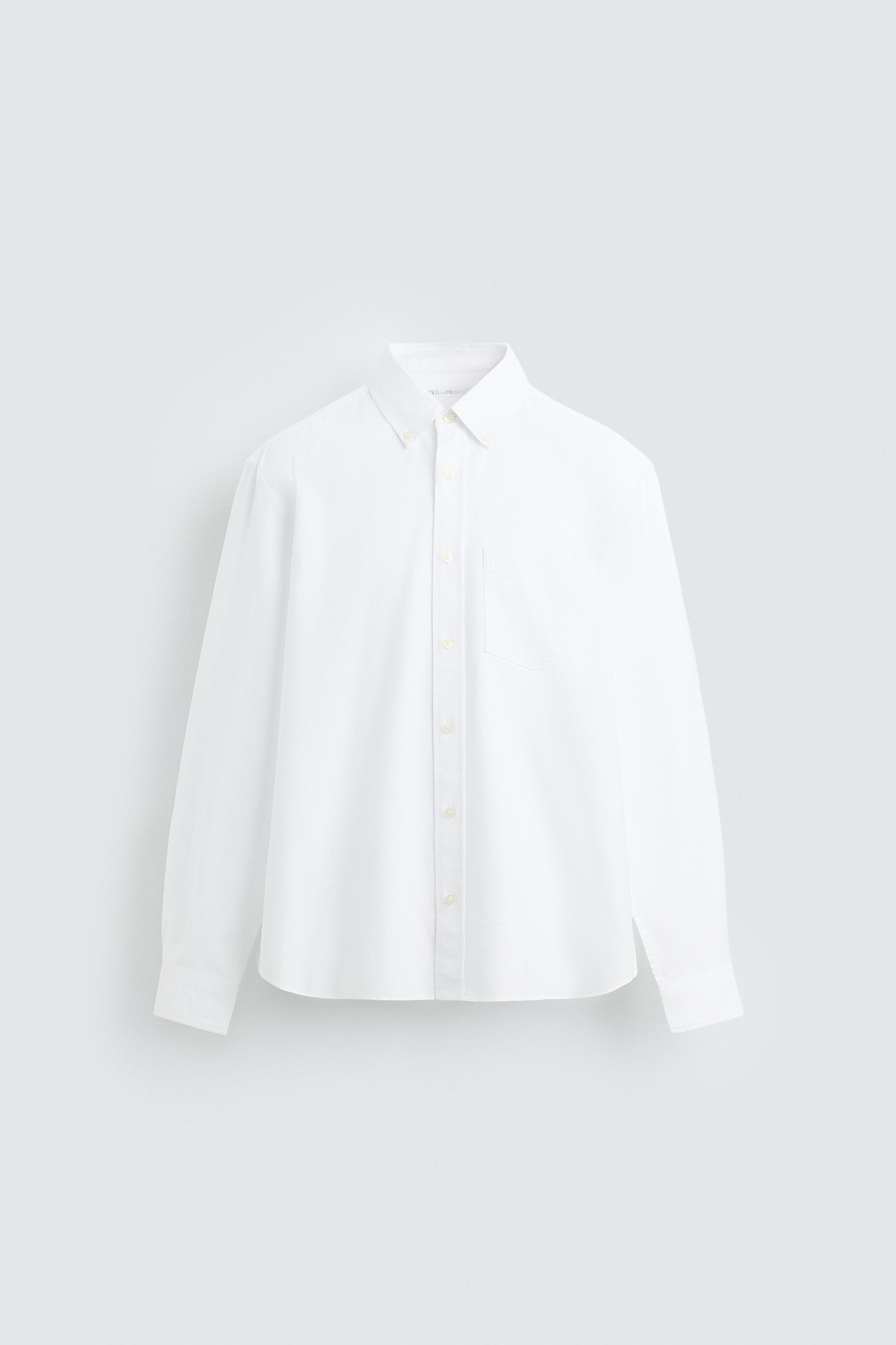 TEXTURED OXFORD SHIRT | Zara US