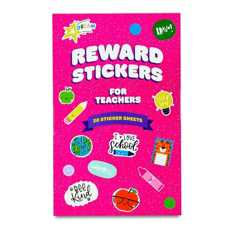 Pen+Gear TEACHER STICKER BOOK ENCOURAGEMENT | Walmart (US)