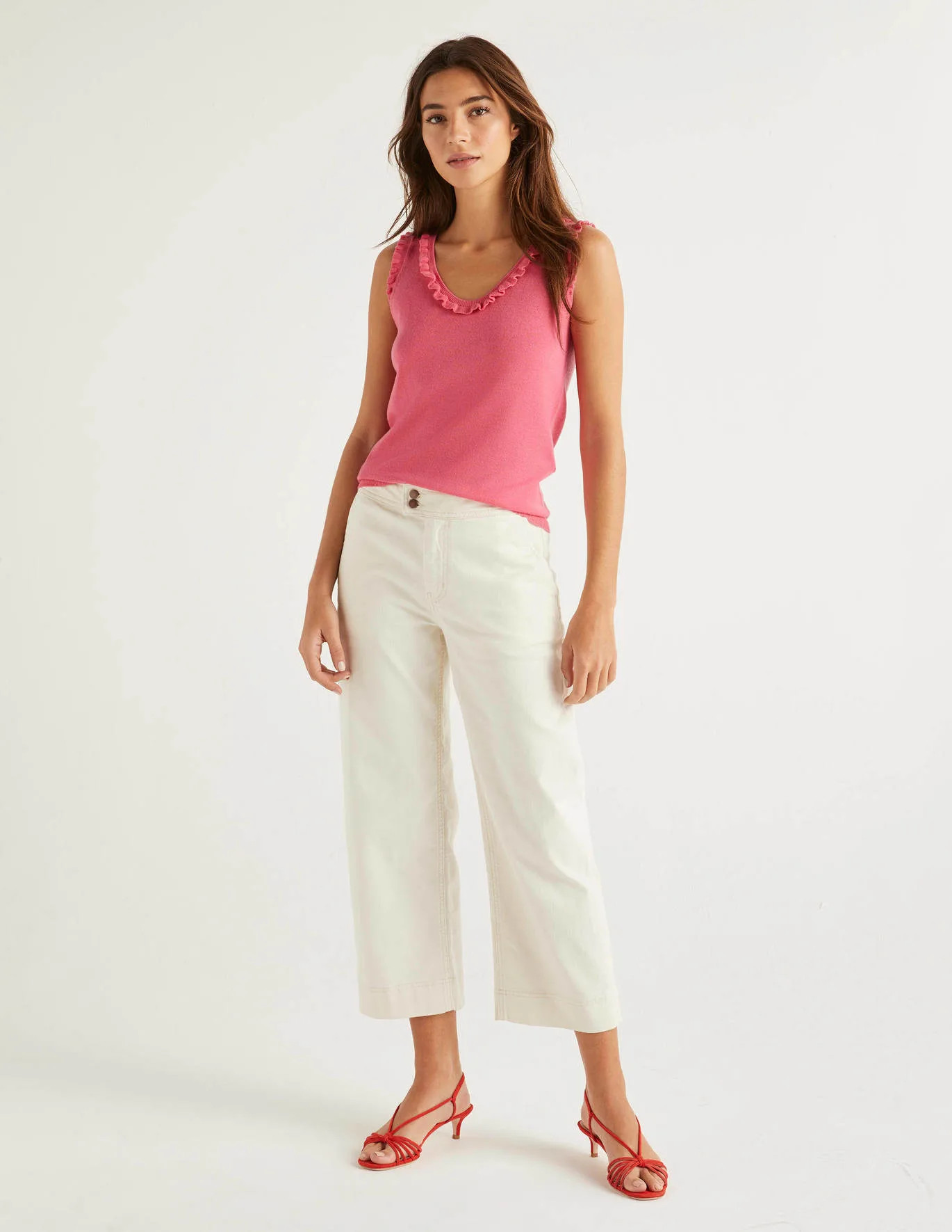 Crop Wide Leg Jeans | Boden (UK & IE)