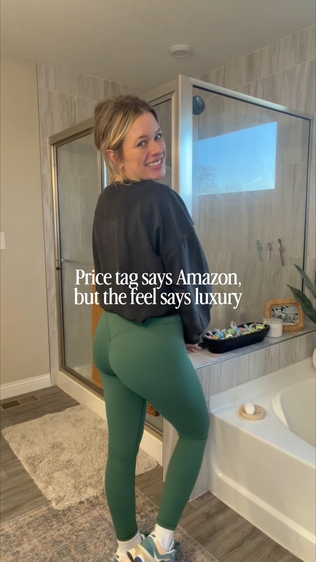 These leggings are butter soft, stay up, and no front seam!

Even better, they’re under $25!

Morgan is wearing a medium in the green but could have done a small!

Kristen is wearing a small in the brown

#LTKootd #LTKgrwm #LTKmomlife